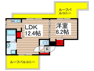 CONNECT PARK HILLS　八千代台の物件間取画像